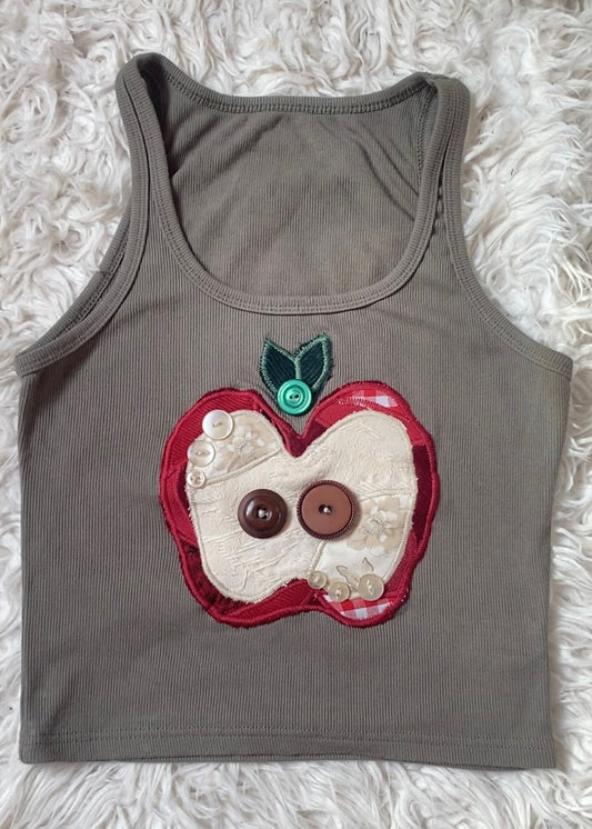 Green apple tank top
