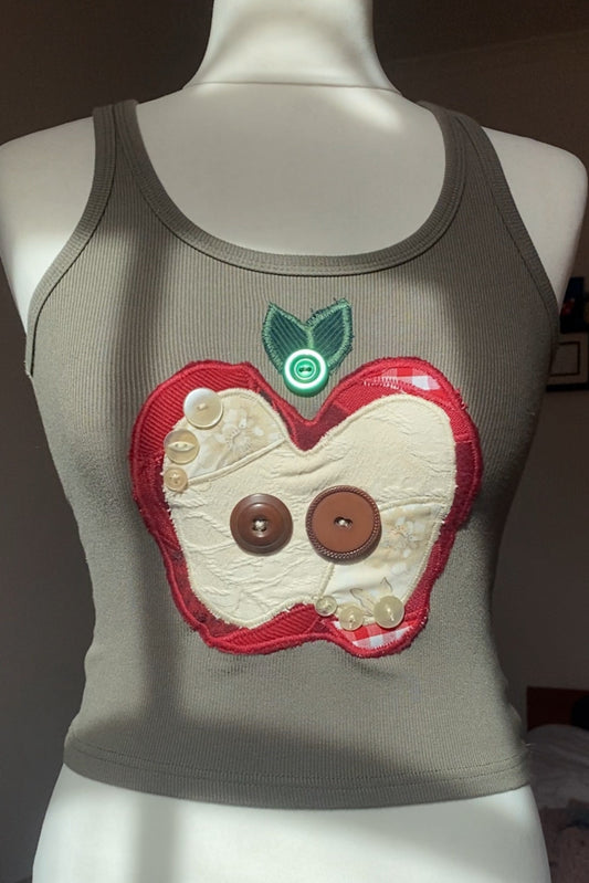 Green apple tank top