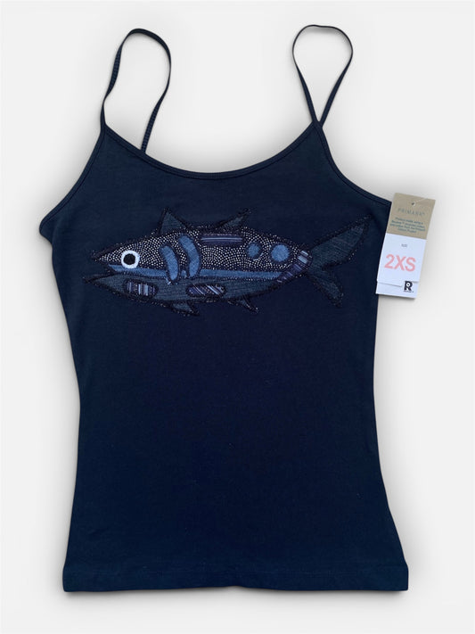 Navy Fish Cami