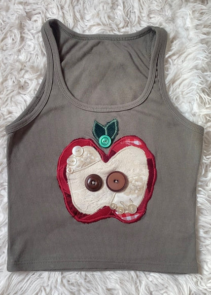 Green apple tank top